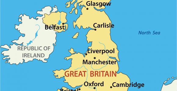 Map Of England with Major Cities Map Uk with Cities Sin Ridt org