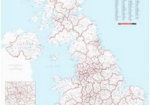 Map Of England with Postcodes 51 Best Postcode Maps Images In 2015 Map Wall Maps Scale Map