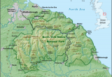 Map Of England with Rivers north York Moors Wikipedia