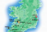 Map Of Ennis Ireland 2017 southern Gems 7 Day 6 Night tour Overnights 2 Dublin 1