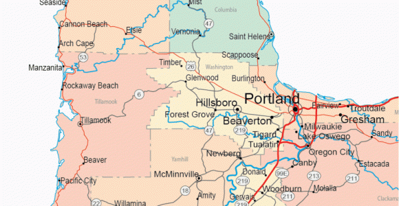 Map Of Eugene oregon and Surrounding areas Gallery Of oregon Maps