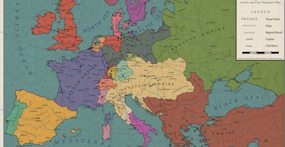Map Of Europe 1550 Europe 1813 the Congress Of Frankfurt by Saluslibertatis On