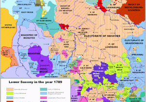 Map Of Europe 1789 Map Of Lower Saxony 1789 Midnight Meetings Series