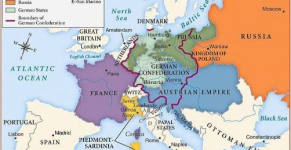Map Of Europe 1850 Betweenthewoodsandthewater Map Of Europe after the Congress