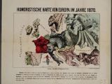 Map Of Europe 1870 Humoristische Karte Von Europa Im Jahre 1870 Maps and