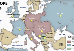 Map Of Europe 1914 Alliances Pin On Maps