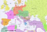 Map Of Europe 1914 with Cities Full Map Of Europe In Year 1900