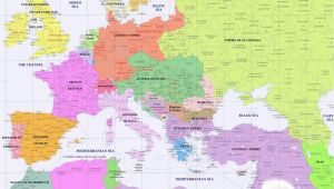 Map Of Europe 1914 with Cities Full Map Of Europe In Year 1900