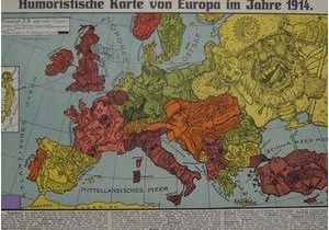 Map Of Europe 1917 the Octopuses Of War Ww1 Propaganda Maps In Pictures