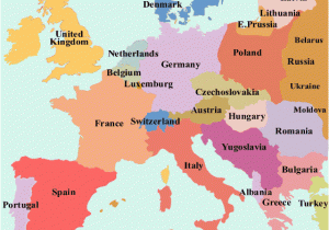 Map Of Europe 1919 1939 10 Explicit Map Europe 1918 after Ww1