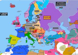 Map Of Europe 1919 1939 Europe 1919 Map