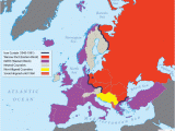 Map Of Europe 1945 Iron Curtain International Border Crossings Page 850 Skyscrapercity