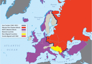 Map Of Europe 1945 Iron Curtain International Border Crossings Page 850 Skyscrapercity