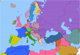 Map Of Europe 1945 Iron Curtain Political Map Of Europe the Mediterranean On 19 Apr 1946