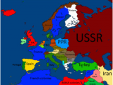 Map Of Europe 1950 Maps for Mappers Historical Maps thefutureofeuropes Wiki