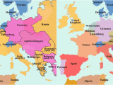 Map Of Europe after Treaty Of Versailles Pin On Geography and History