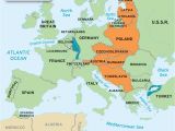 Map Of Europe after World War 1 Europe after World War 1 Map Business Rating org