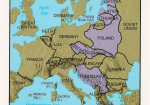 Map Of Europe after World War 1 This is A Picture Of A Map Of Europe after the Treaty Of