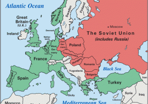 Map Of Europe after Ww2 Wwii Map Of Europe Worksheet