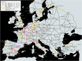 Map Of Europe Amsterdam Datei High Speed Railroad Map Of Europe 2015 19 01 15 Svg