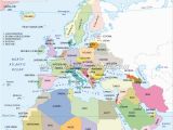 Map Of Europe and Africa with Countries Map Of Europe Middle East and north Africa Map Of Africa