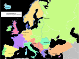Map Of Europe and England ordnance Datum Wikipedia