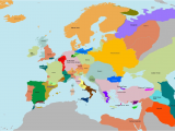 Map Of Europe and Ireland Imperial Europe Map Game Alternative History Fandom Powered by