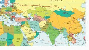 Map Of Europe and Middle East Countries Eastern Europe and Middle East Partial Europe Middle East