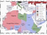 Map Of Europe and north Africa Ww2 north African Campaign Map Of north Africa and southern