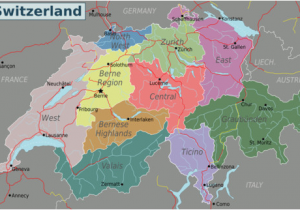 Map Of Europe and Switzerland Switzerland Travel Guide at Wikivoyage