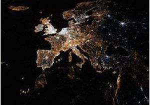 Map Of Europe at Night 8 Best Maps Images In 2014 Maps World Maps Knowledge