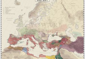 Map Of Europe Bc Europe 60 Bc 2850×2140 Mapporn Maps Map