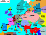 Map Of Europe before 1990 atlas Of European History Wikimedia Commons