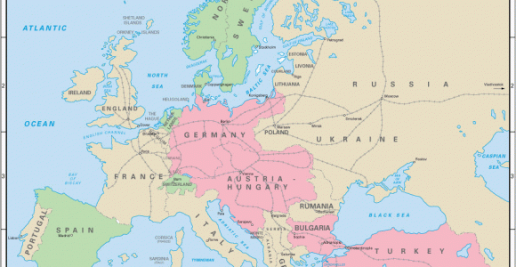 Map Of Europe before World War 1 40 Maps that Explain World War I Vox Com