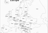 Map Of Europe Black and White Printable 62 Unfolded Simple Europe Map Black and White