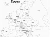 Map Of Europe Black and White Printable 62 Unfolded Simple Europe Map Black and White