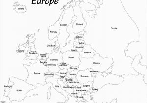 Map Of Europe Black and White Printable 62 Unfolded Simple Europe Map Black and White