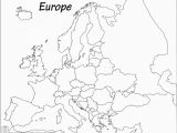 Map Of Europe Black and White Printable Europe Map Sketch at Paintingvalley Com Explore Collection