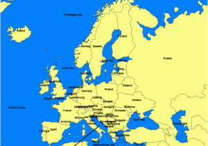 Map Of Europe Bodies Of Water 28 Thorough Europe Map W Countries