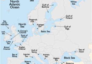 Map Of Europe Bodies Of Water 36 Intelligible Blank Map Of Europe and Mediterranean