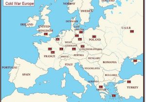 Map Of Europe Cold War 20 Not Vague World Map for 8th Class