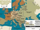 Map Of Europe During Holocaust Roma Population In Europe 1939 Maps Germany Poland