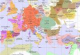Map Of Europe During Middle Ages Medieval Europe 1200 Useful Historical Maps Pinterest at Map