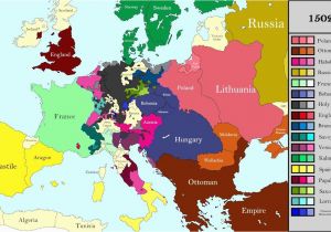 Map Of Europe During Renaissance Europe World Maps