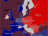 Map Of Europe During the Cold War History and Members Of the Warsaw Pact