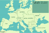 Map Of Europe During World War One the Major Alliances Of World War I