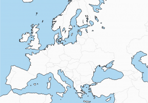 Map Of Europe Empty 36 Intelligible Blank Map Of Europe and Mediterranean