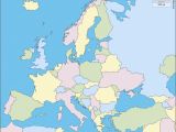 Map Of Europe Empty Map Of Europe Blank Climatejourney org
