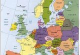 Map Of Europe England Map Of Europe Maps Kontinente Europe Reisen Und Europa
