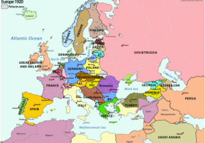 Map Of Europe From 1914 Europe In 1920 the Power Of Maps Map Historical Maps